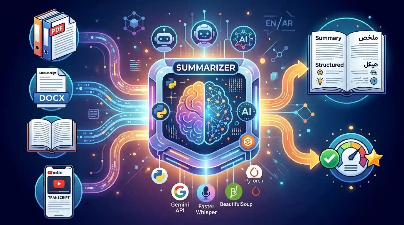 Multi-Input Academic Summarizer